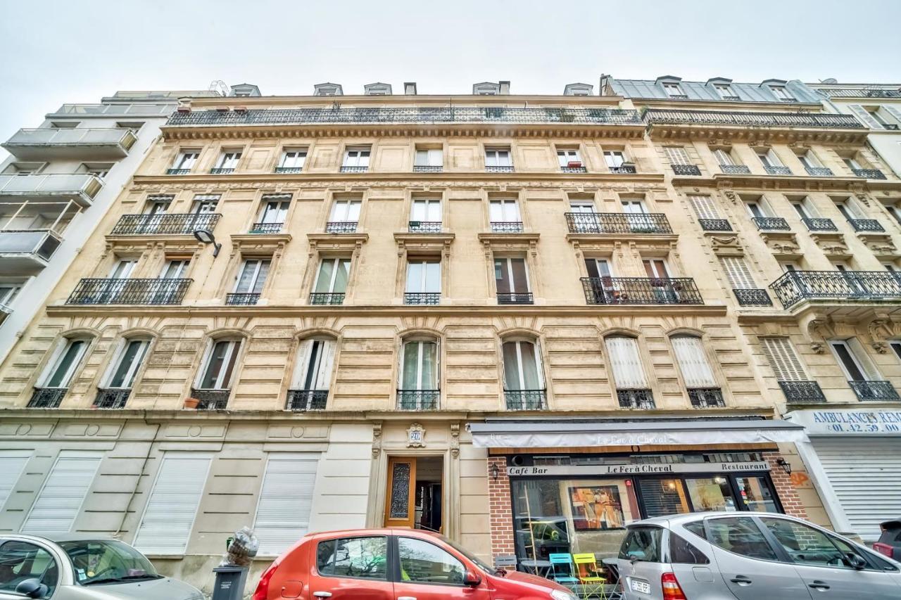 Charming Apartment In The Heart Of Montmartre Párizs Kültér fotó